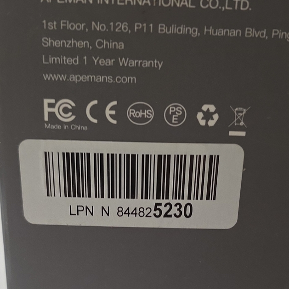 Apeman LC350 Digital LED Projector Set - Picture 5 of 5